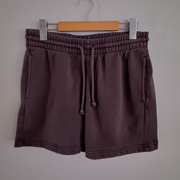 Aritzia TNA Cozy Fleece Shorts – Rich Mocha Brown - Picture 1 of 5